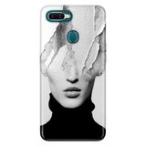 Senada Oppo Ax7 A12 A5S İle Uyumlu Kılıf Silikon Desenli Tam Koruma Resimli Kapak Art Girl