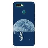 Senada Oppo Ax7 A12 A5S İle Uyumlu Kılıf Silikon Desenli Tam Koruma Resimli Kapak Clean World