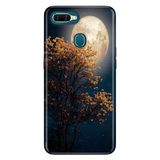 Senada Oppo Ax7 A12 A5S İle Uyumlu Kılıf Silikon Desenli Tam Koruma Resimli Kapak Dolunay