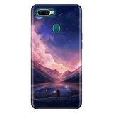 Senada Oppo Ax7 A12 A5S İle Uyumlu Kılıf Silikon Desenli Tam Koruma Resimli Kapak Mars Life