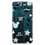 Senada Oppo Ax7 A12 A5S İle Uyumlu Kılıf Silikon Desenli Tam Koruma Resimli Kapak Mickeyyyyy