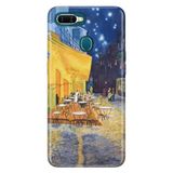 Senada Oppo Ax7 A12 A5S İle Uyumlu Kılıf Silikon Desenli Tam Koruma Resimli Kapak Night Cafe