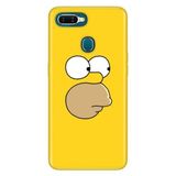 Senada Oppo Ax7 A12 A5S İle Uyumlu Kılıf Silikon Desenli Tam Koruma Resimli Kapak Simpsonkarakter