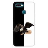 Senada Oppo Ax7 A12 A5S İle Uyumlu Kılıf Silikon Desenli Tam Koruma Resimli Kapak Siyah Beyaz Parçalı