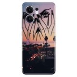 Senada Oppo Reno 13F 5G İle Uyumlu Kılıf Dekoratif Silikon Baskılı Kapak Cloud Girl