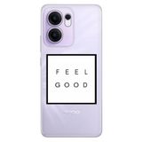Senada Oppo Reno 13F 5G İle Uyumlu Kılıf Dekoratif Silikon Baskılı Kapak Feel Good