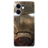 Senada Oppo Reno 13F 5G İle Uyumlu Kılıf Dekoratif Silikon Baskılı Kapak Iron
