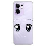 Senada Oppo Reno 13F 5G İle Uyumlu Kılıf Dekoratif Silikon Baskılı Kapak Şirin Bakış