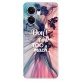Senada Oppo Reno 13F 5G İle Uyumlu Kılıf Dekoratif Silikon Baskılı Kapak Too Much