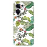 Senada Oppo Reno 13F 5G İle Uyumlu Kılıf Dekoratif Silikon Baskılı Kapak Tropical