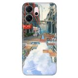Senada Oppo Reno 14F 5G ile Uyumlu Kılıf, Silikon, 3D Anime Baskılı, Çok Renkli