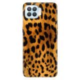 Senada Oppo Reno 4 Lite İle Uyumlu Kılıf Silikon Desenli Tam Koruma Resimli Kapak Leopar Kürk