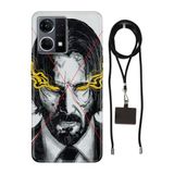 Senada Oppo Reno 7 4G ile Uyumlu Kılıf John Silikon İpli Boyun Askı Aparatı