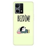 Senada Oppo Reno 7 4G ile Uyumlu Kılıf Resimli Desenli Silikon Bezdim