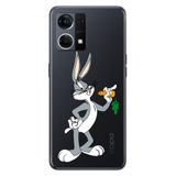 Senada Oppo Reno 7 4G ile Uyumlu Kılıf Resimli Desenli Silikon Bugs