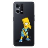 Senada Oppo Reno 7 4G ile Uyumlu Kılıf Resimli Desenli Silikon CRDSimpsonKarakters250