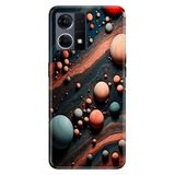 Senada Oppo Reno 7 4G ile Uyumlu Kılıf Resimli Desenli Silikon Gezegen