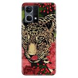 Senada Oppo Reno 7 4G ile Uyumlu Kılıf Resimli Desenli Silikon Tiger Design