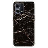 Senada Oppo Reno 7 4G ile Uyumlu Kılıf Resimli Desenli Silikon Tokyo Mermer