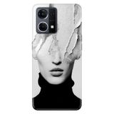 Senada Oppo Reno 7 4G İle Uyumlu Kılıf Silikon Desenli Tam Koruma Resimli Kapak Art Girl