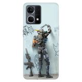 Senada Oppo Reno 7 4G İle Uyumlu Kılıf Silikon Desenli Tam Koruma Resimli Kapak Cchappieee