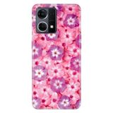 Senada Oppo Reno 7 4G İle Uyumlu Kılıf Silikon Desenli Tam Koruma Resimli Kapak Çiçekli Sss