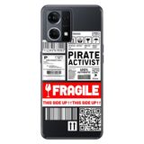 Senada Oppo Reno 7 4G İle Uyumlu Kılıf Silikon Desenli Tam Koruma Resimli Kapak Fragile