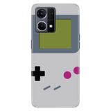 Senada Oppo Reno 7 4G İle Uyumlu Kılıf Silikon Desenli Tam Koruma Resimli Kapak Game Boy