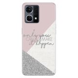Senada Oppo Reno 7 4G İle Uyumlu Kılıf Silikon Desenli Tam Koruma Resimli Kapak Happen