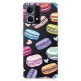 Senada Oppo Reno 7 4G İle Uyumlu Kılıf Silikon Desenli Tam Koruma Resimli Kapak Macaron