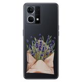 Senada Oppo Reno 7 4G İle Uyumlu Kılıf Silikon Desenli Tam Koruma Resimli Kapak Mektup