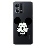 Senada Oppo Reno 7 4G İle Uyumlu Kılıf Silikon Desenli Tam Koruma Resimli Kapak Mickeyyyyy Karakter
