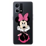 Senada Oppo Reno 7 4G İle Uyumlu Kılıf Silikon Desenli Tam Koruma Resimli Kapak Minniee Karakter
