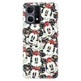 Senada Oppo Reno 7 4G İle Uyumlu Kılıf Silikon Desenli Tam Koruma Resimli Kapak Mouse