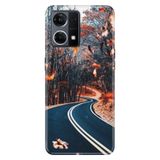 Senada Oppo Reno 7 4G İle Uyumlu Kılıf Silikon Desenli Tam Koruma Resimli Kapak Romantik Yol