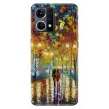 Senada Oppo Reno 7 4G İle Uyumlu Kılıf Silikon Desenli Tam Koruma Resimli Kapak Romantizm