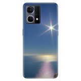 Senada Oppo Reno 7 4G İle Uyumlu Kılıf Silikon Desenli Tam Koruma Resimli Kapak Sakin Deniz