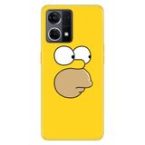 Senada Oppo Reno 7 4G İle Uyumlu Kılıf Silikon Desenli Tam Koruma Resimli Kapak Simpsonkarakter