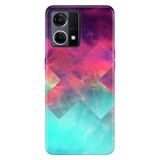 Senada Oppo Reno 7 4G İle Uyumlu Kılıf Silikon Desenli Tam Koruma Resimli Kapak Space Fun