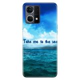 Senada Oppo Reno 7 4G İle Uyumlu Kılıf Silikon Desenli Tam Koruma Resimli Kapak Take Me