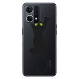 Senada Oppo Reno 7 4G İle Uyumlu Kılıf Silikon Desenli Tam Koruma Resimli Kapak Tırmık