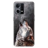 Senada Oppo Reno 7 4G İle Uyumlu Kılıf Silikon Desenli Tam Koruma Resimli Kapak Vahşi Kurt