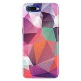 Senada Oppo Rx17 Neo İle Uyumlu Kılıf Silikon Desenli Tam Koruma Resimli Kapak Abstract