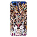 Senada Oppo Rx17 Neo İle Uyumlu Kılıf Silikon Desenli Tam Koruma Resimli Kapak Aslan Mandala