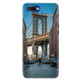 Senada Oppo Rx17 Neo İle Uyumlu Kılıf Silikon Desenli Tam Koruma Resimli Kapak Brooklyn Köprüsü