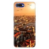 Senada Oppo Rx17 Neo İle Uyumlu Kılıf Silikon Desenli Tam Koruma Resimli Kapak Galata