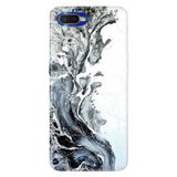 Senada Oppo Rx17 Neo İle Uyumlu Kılıf Silikon Desenli Tam Koruma Resimli Kapak Granit Mermer