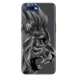Senada Oppo Rx17 Neo İle Uyumlu Kılıf Silikon Desenli Tam Koruma Resimli Kapak Kara Aslan