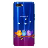 Senada Oppo Rx17 Neo İle Uyumlu Kılıf Silikon Desenli Tam Koruma Resimli Kapak Kuşlar