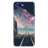 Senada Oppo Rx17 Neo İle Uyumlu Kılıf Silikon Desenli Tam Koruma Resimli Kapak Tren Yolu